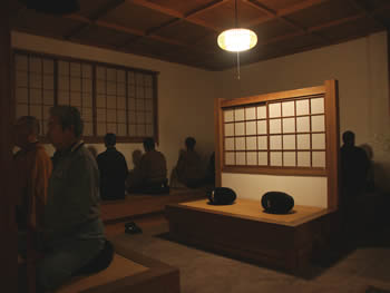 坐禅中