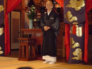 真如寺ご住職　清原俊光老師